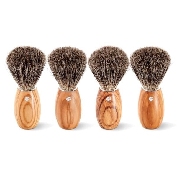 Shaving Brush Olive Wood