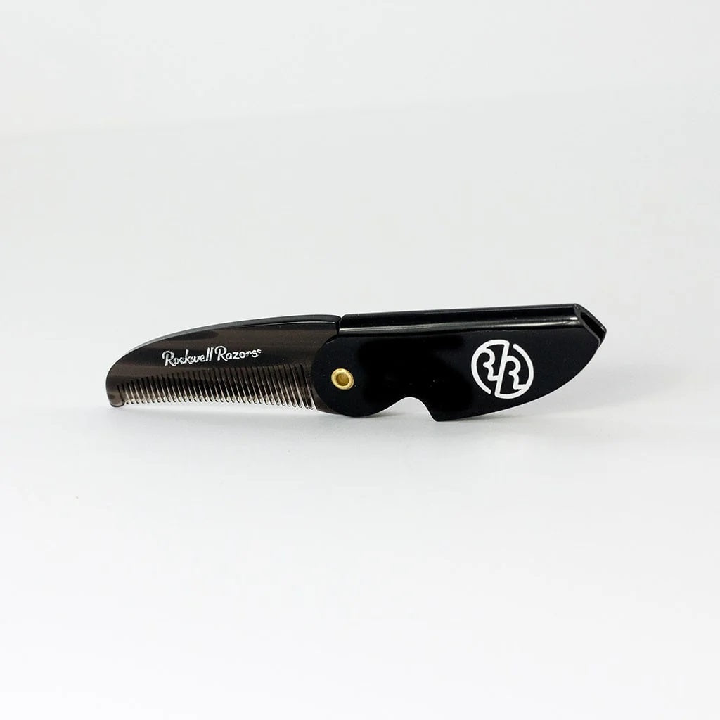 Folding Moustache & Beard Comb