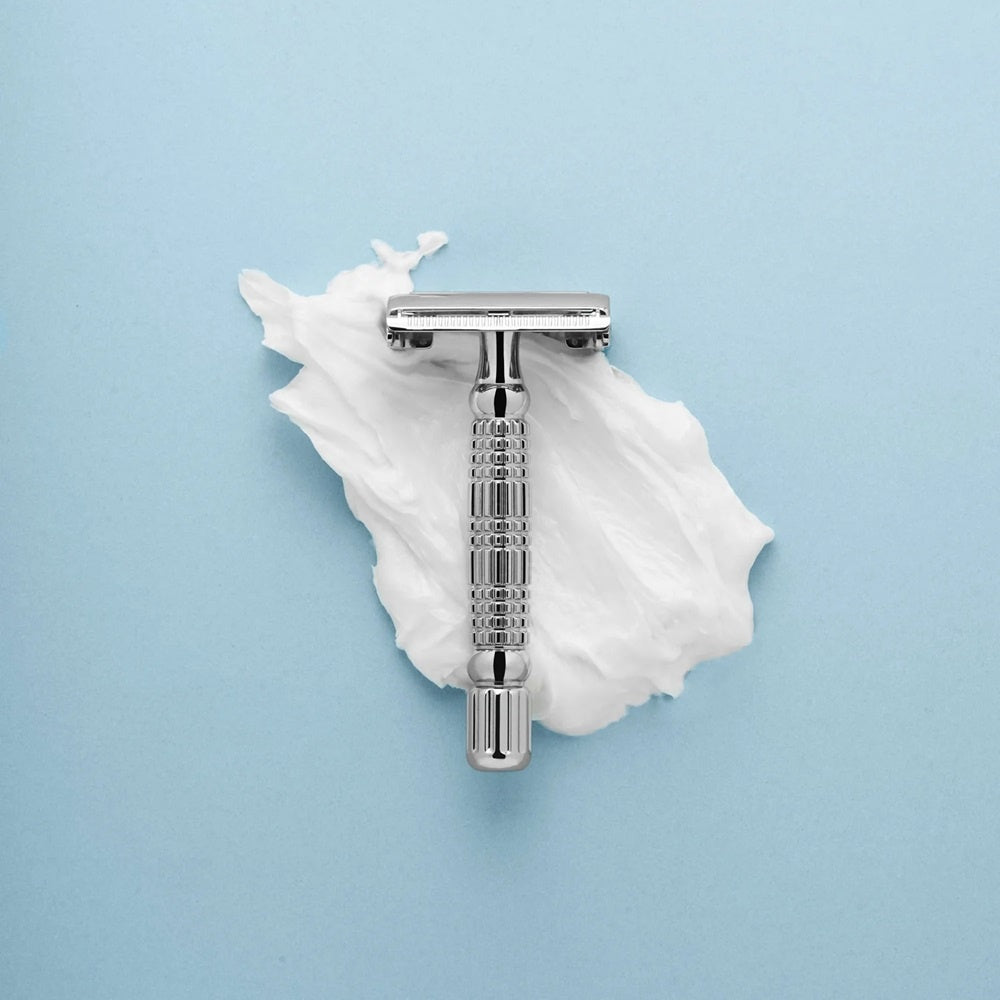 R1 Safety Razor - White Chrome