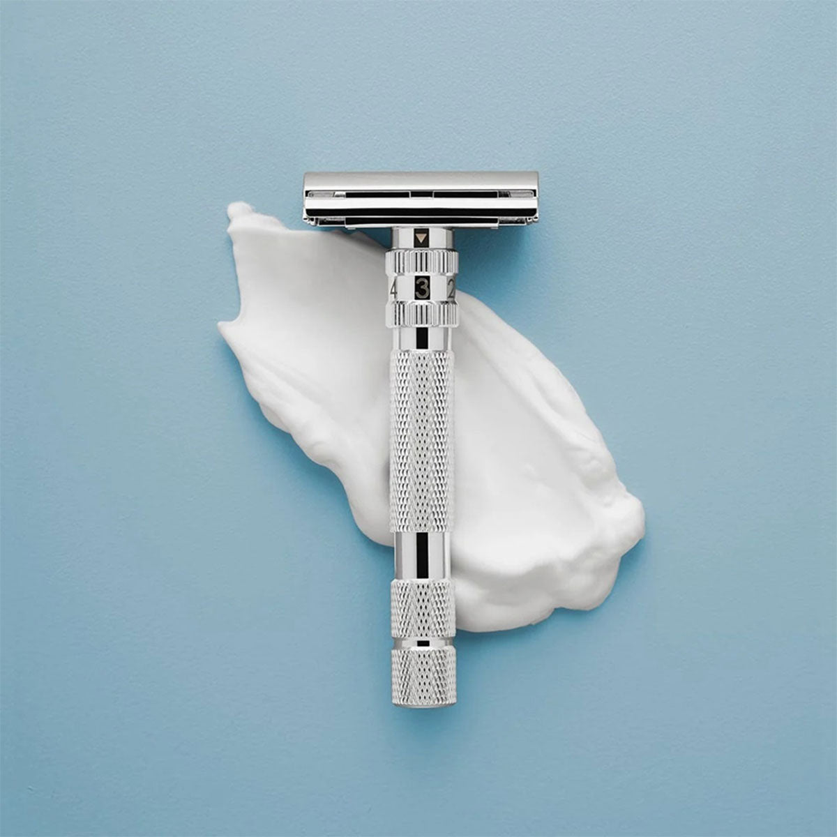 T2 Safety Razor - White Chrome