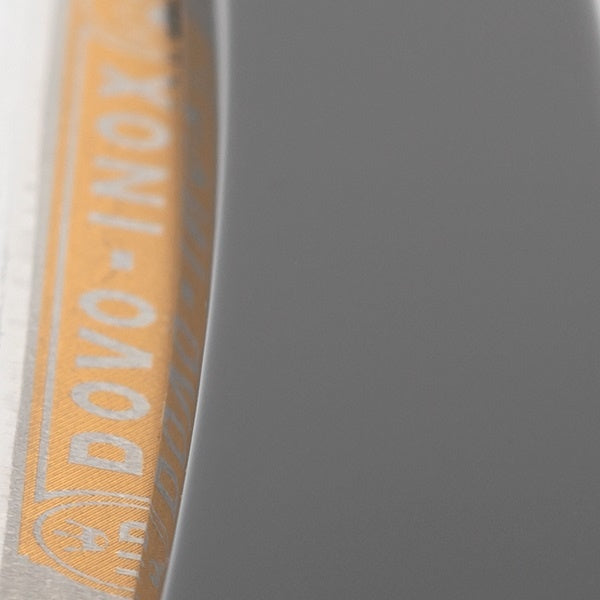 Straight Razor Inox Black 3/8