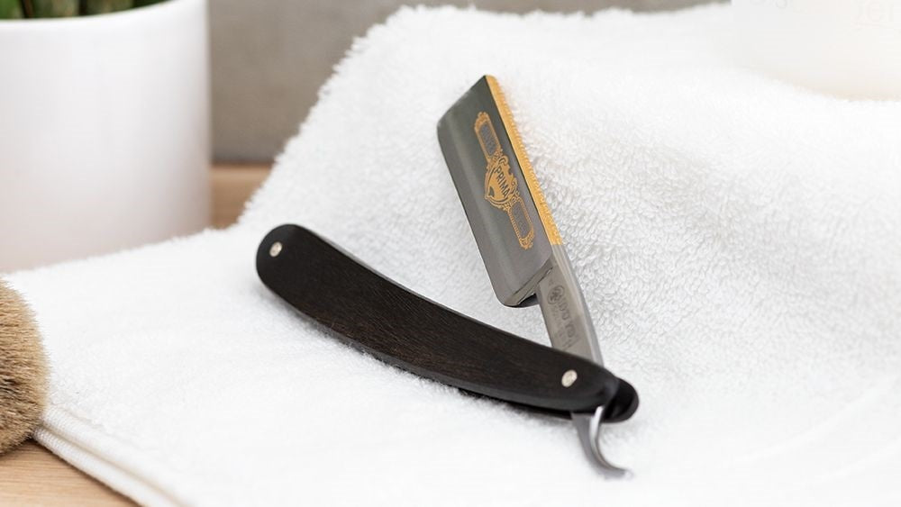 Straight Razor Prima Black Ebony 5/8