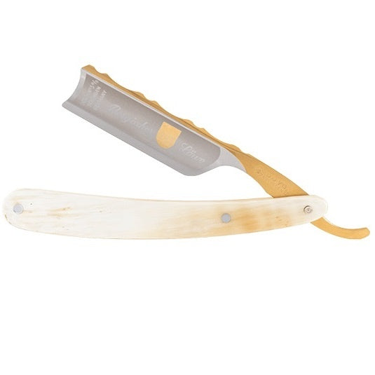 Straight Razor Bergischer Löwe Horn 6/8