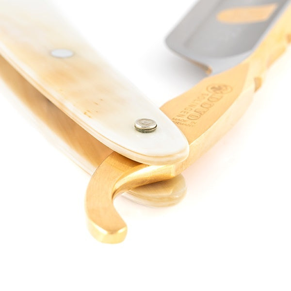 Straight Razor Bergischer Löwe Horn 6/8
