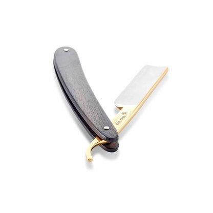 Straight Razor Apex Black Ebony 5/8