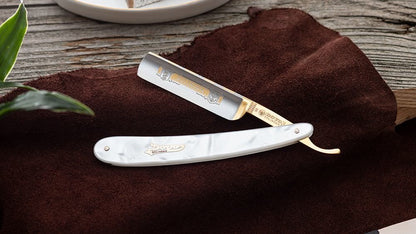 Straight Razor Solingen Pearl White 5/8