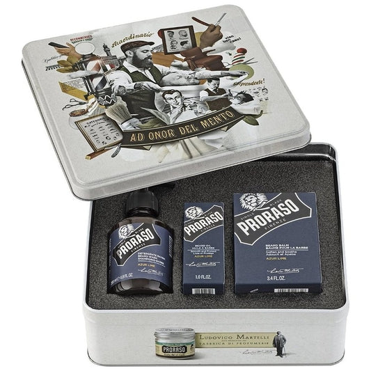 Beard Care Tin Azur Lime