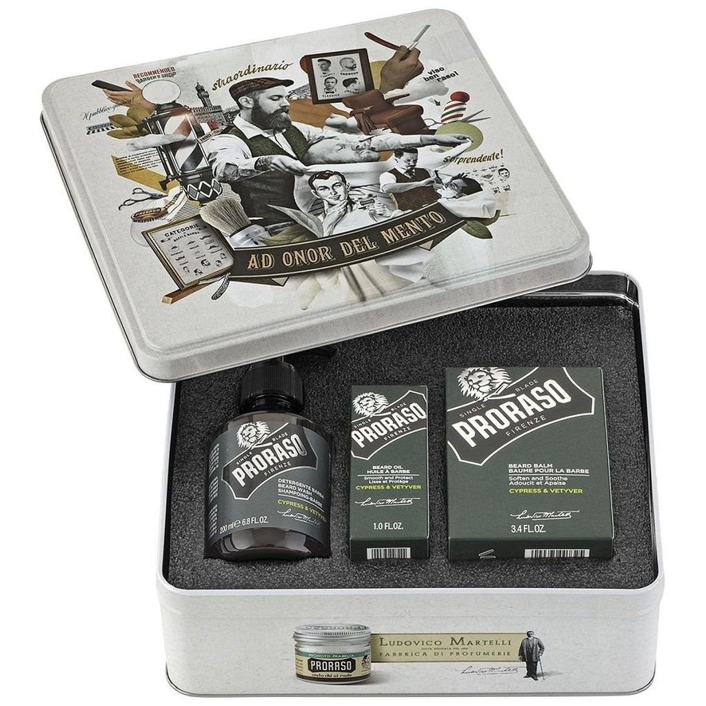 Beard Care Tin Cypress & Vetyver