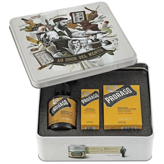 Beard Care Tin Wood & Spice