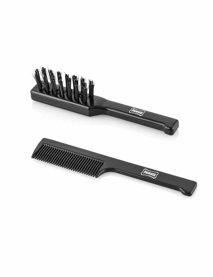 Moustache Comb & Beard Brush Set