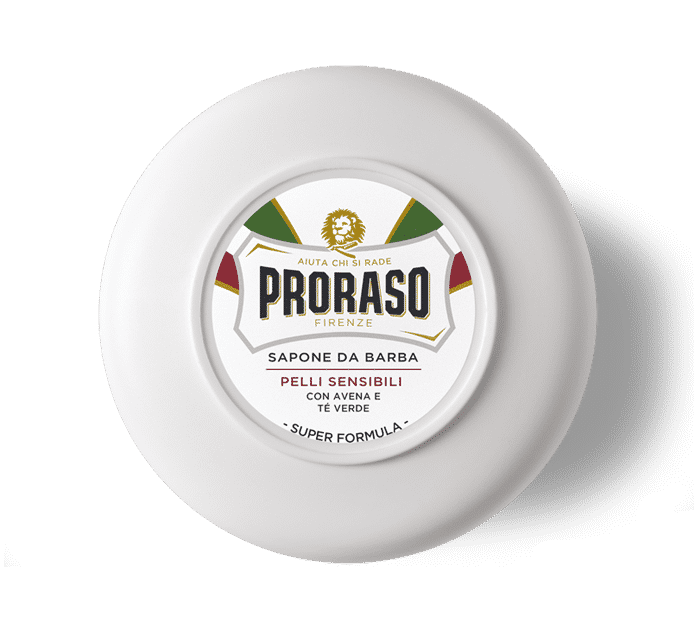 White Sensitive Shaving Soap 150 ml
