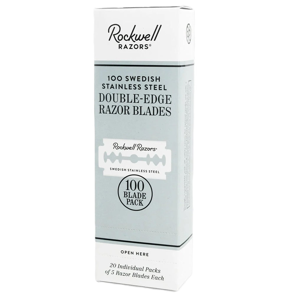 Double-Edge Razor Blades - 100 Pack
