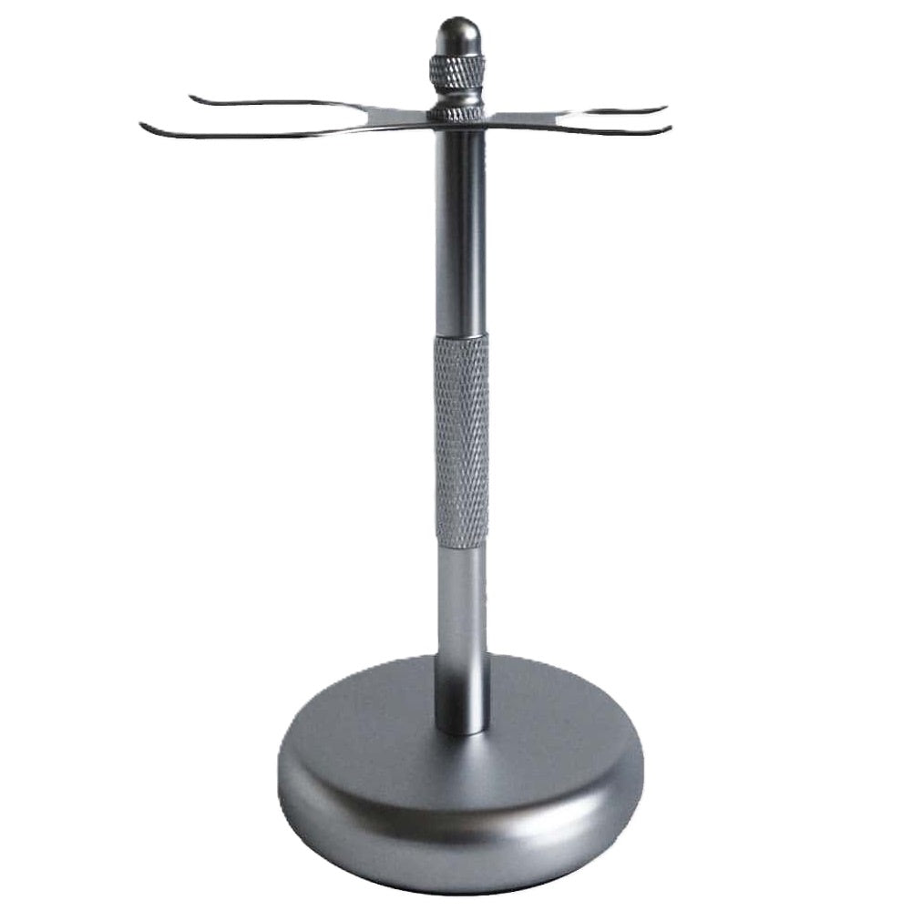 Shave Stand - Brushed Chrome