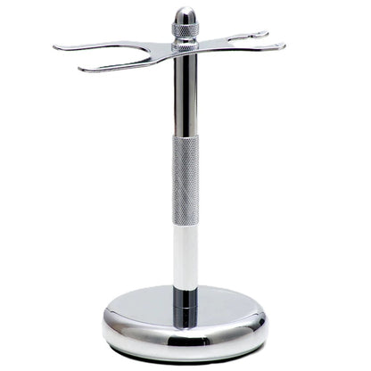 Shave Stand - White Chrome