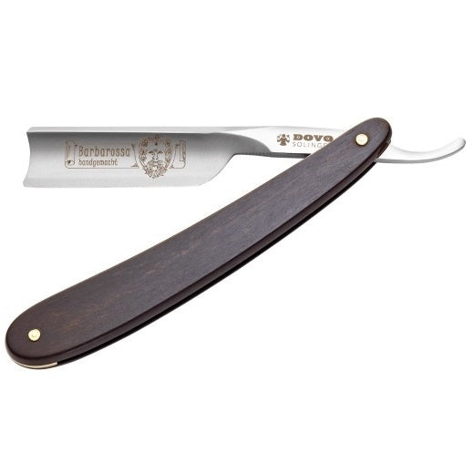 Straight Razor Barbarossa Black Ebony 5/8