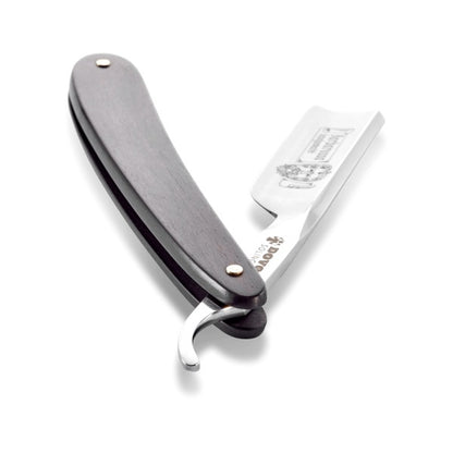 Straight Razor Barbarossa Black Ebony 5/8