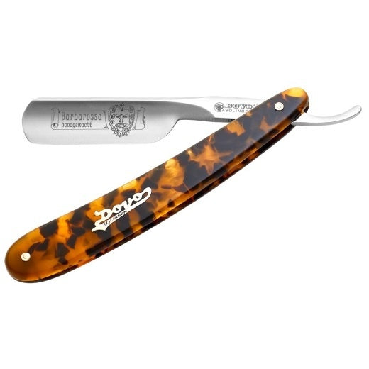 Straight Razor Barbarossa Tortoise Shell 5/8