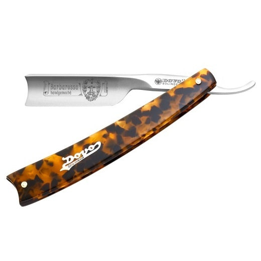 Straight Razor Barbarossa Tortoise Shell 5/8