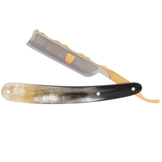 Straight Razor Bergischer Löwe Horn 5/8