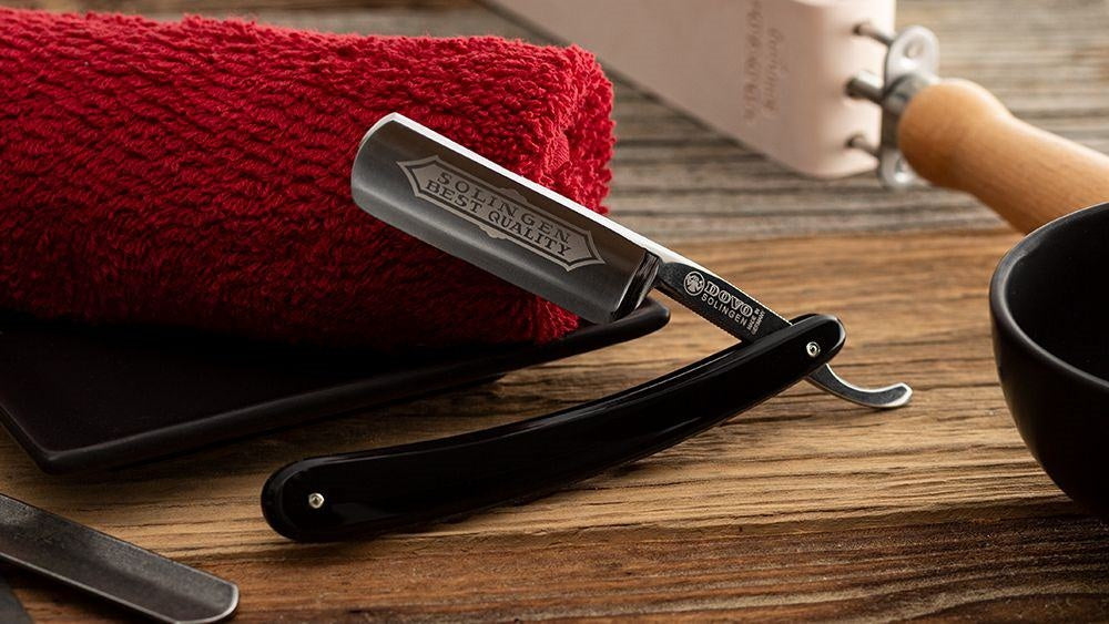 Straight Razor Best Quality Black 6/8