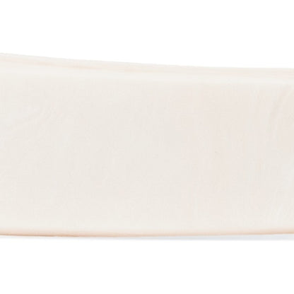 Straight Razor Bismarck Pearl White 6/8